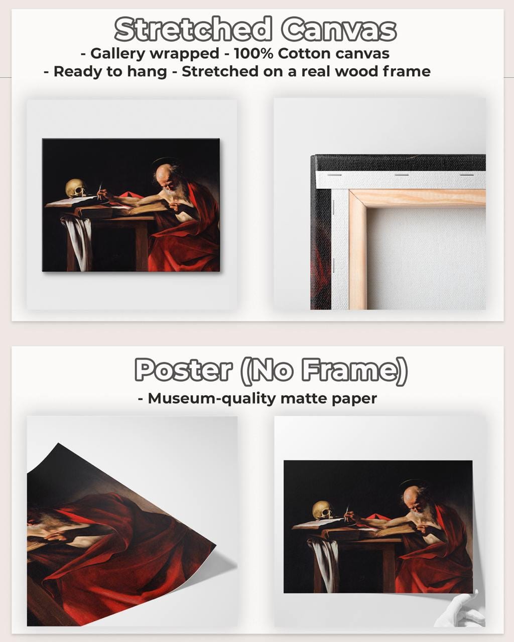 Caravaggio Judith Beheading Holofernes 1599 - Dramatic Baroque Biblical Canvas Art, Dark Red Drape, Powerful Female Hero