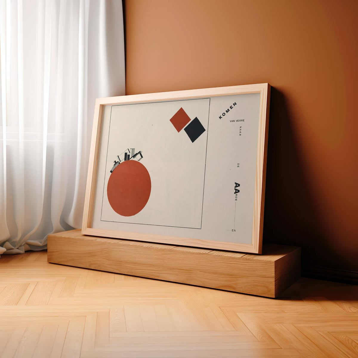 El Lissitzky, The Story of Two Squares (1922) - Suprematist Children’s Book Print, Geometric Abstract Art, Wall Decor