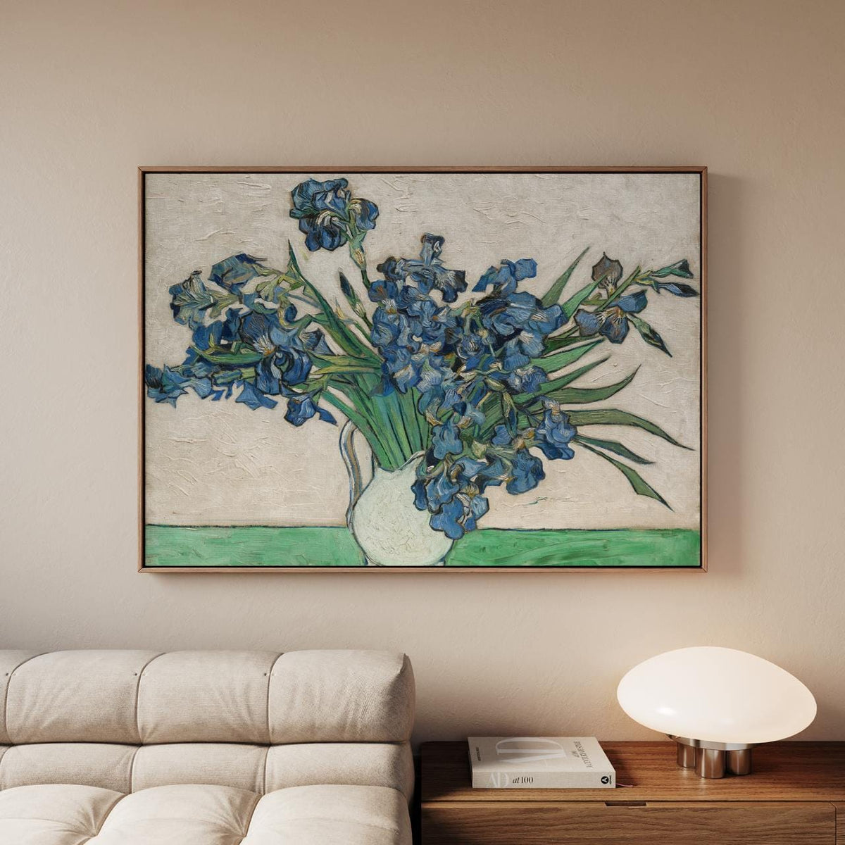 Vincent van Gogh, Vase with Irises - Fine Art Print, Museum Style Art, European Fine Art, Timeless Wall Art, Canvas Wall
