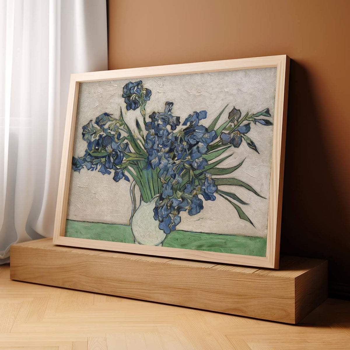Vincent van Gogh, Vase with Irises - Fine Art Print, Museum Style Art, European Fine Art, Timeless Wall Art, Canvas Wall