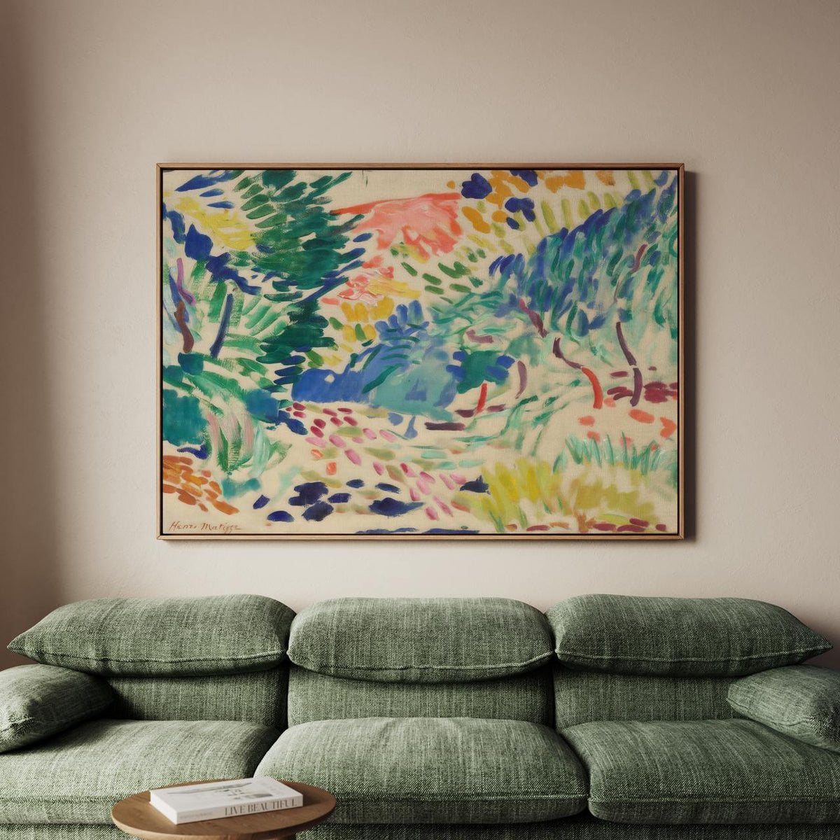 Henri Matisse, Landscape at Collioure (1905) - Fauvist Landscape Print, French Seascape Wall Decor, Contemporary Art
