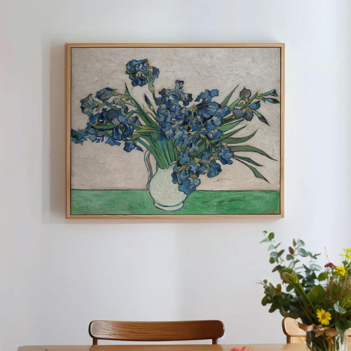 Vincent van Gogh, Vase with Irises - Fine Art Print, Museum Style Art, European Fine Art, Timeless Wall Art, Canvas Wall