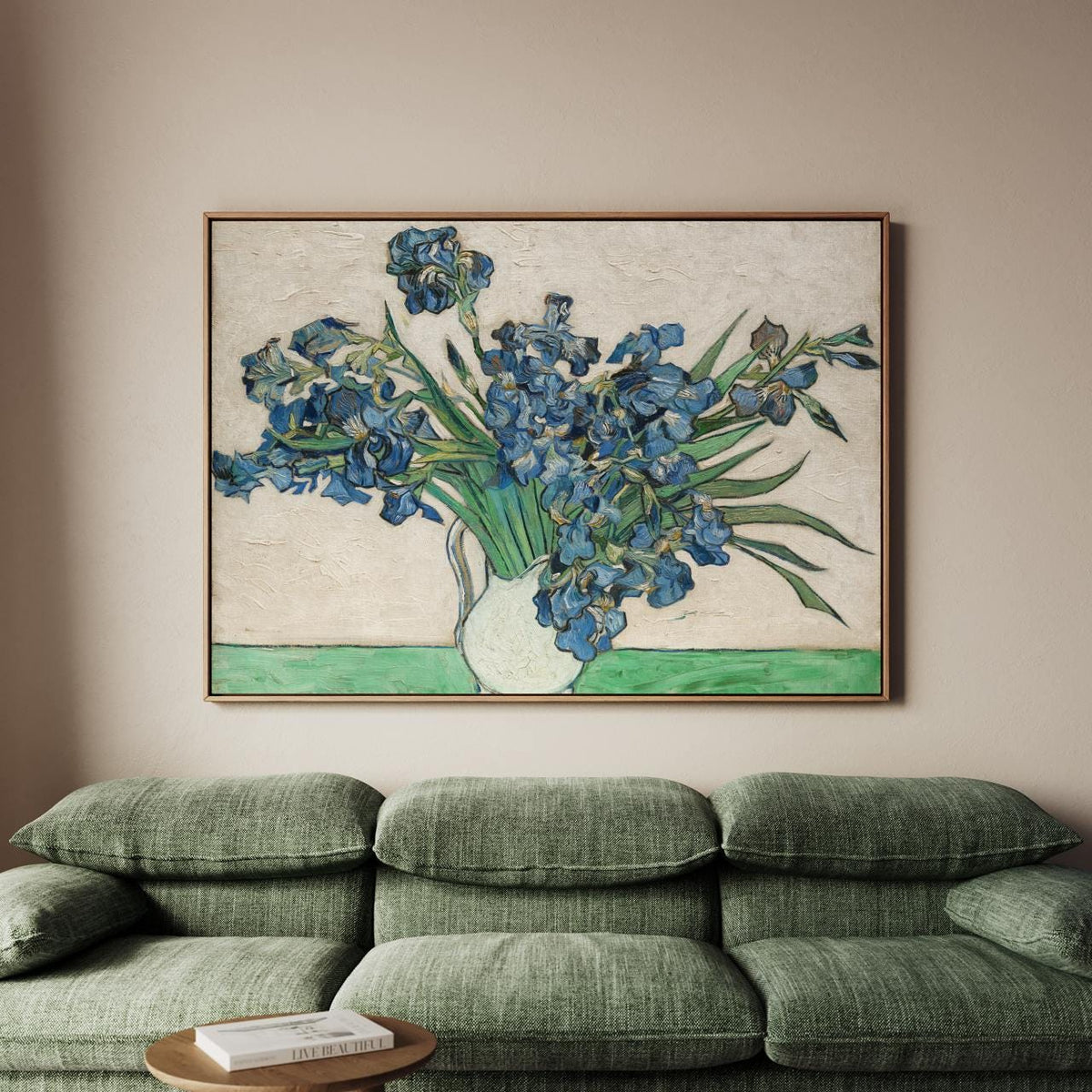 Vincent van Gogh, Vase with Irises - Fine Art Print, Museum Style Art, European Fine Art, Timeless Wall Art, Canvas Wall