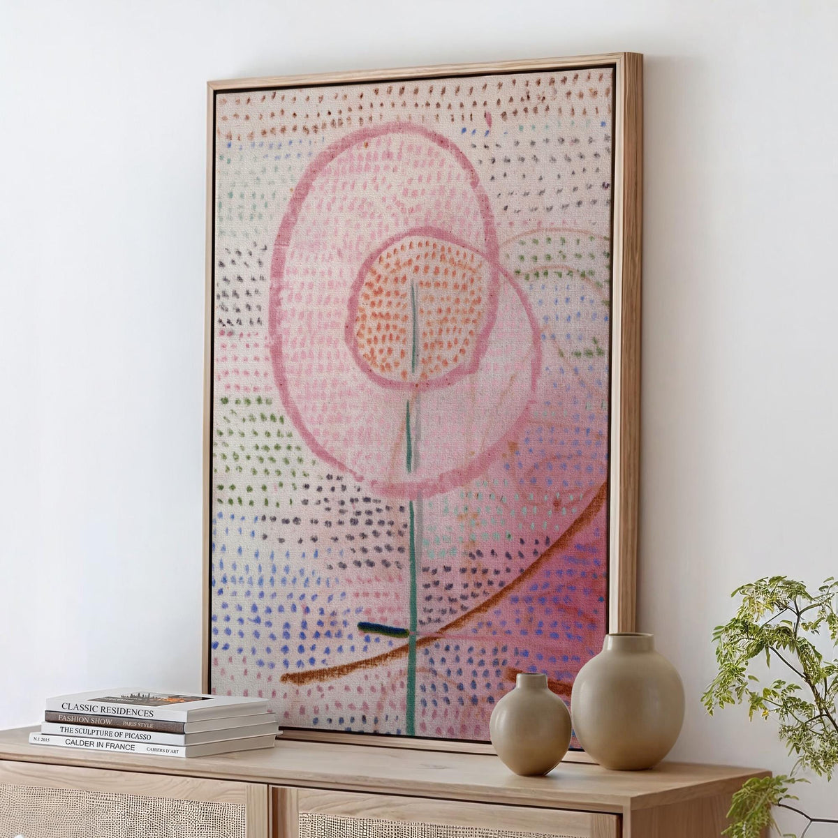 Paul Klee, Flourishing - 1934 Abstract Botanical Print, Modern Wall Art, Swiss Expressionism Poster, Flowering Canvas De