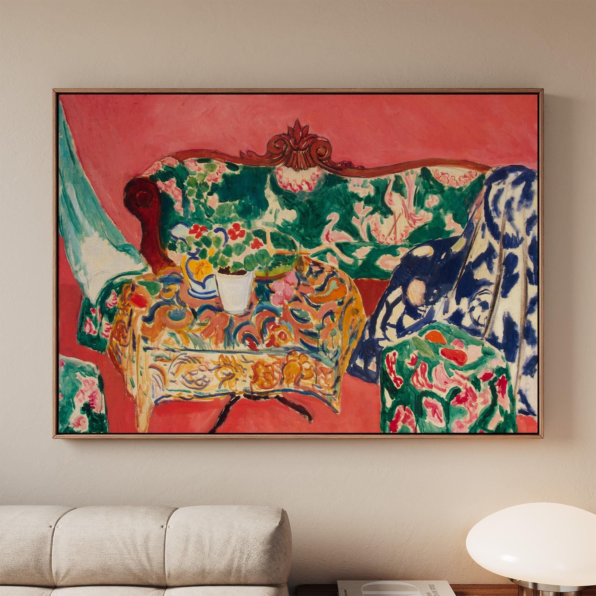 Henri Matisse, Seville Still Life - 1911 Fauvist Interior Print, Decorative Wall Art, Spanish Still Life Poster, Colorfu