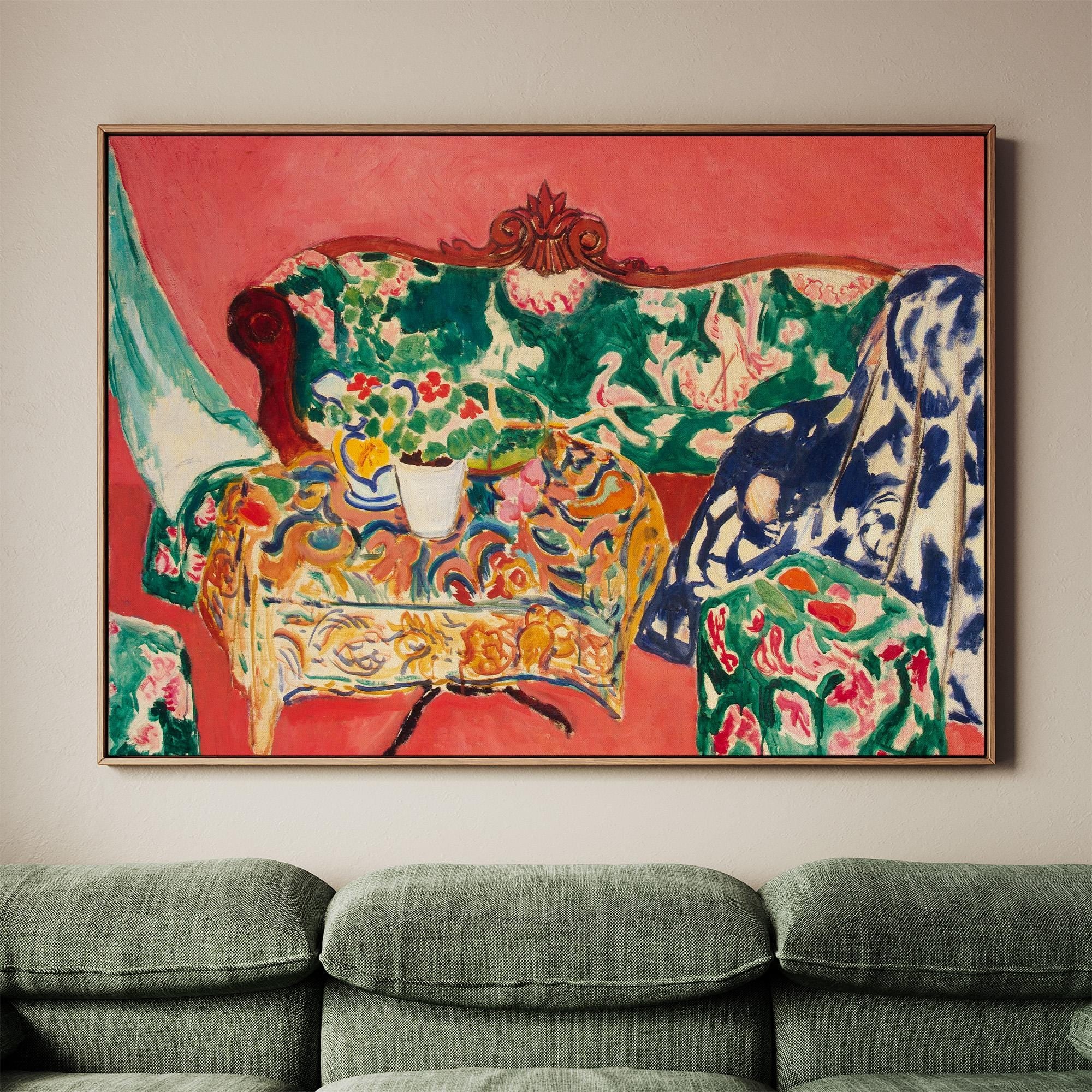 Henri Matisse, Seville Still Life - 1911 Fauvist Interior Print, Decorative Wall Art, Spanish Still Life Poster, Colorfu