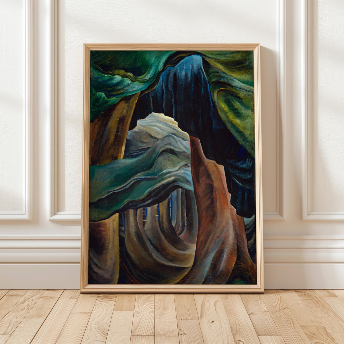 Emily Carr, Forest, British Columbia - 1931–32 Canadian Landscape Print, West Coast Forest Wall Art, Modern Nature Poste