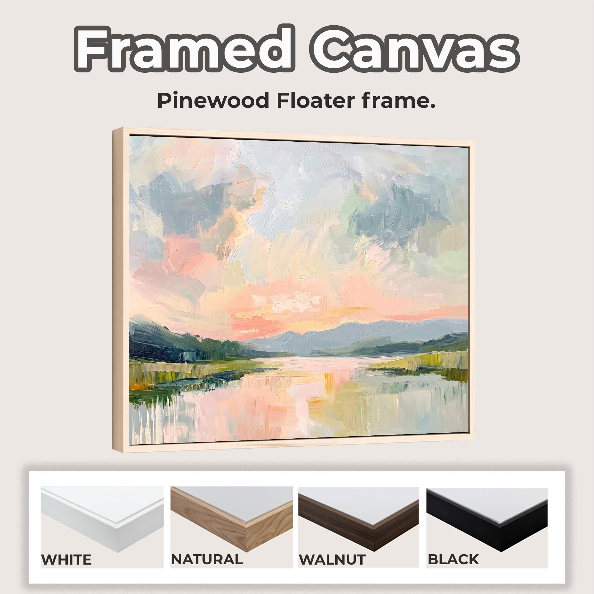 Fine Art Print Lowcountry Marsh Painting, Coastal Landscape Wall Decor, Soft Pastel Sky and Marsh Scene for Grandmillenn