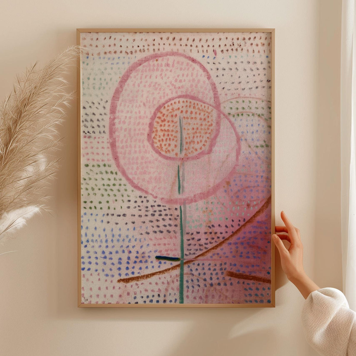 Paul Klee, Flourishing - 1934 Abstract Botanical Print, Modern Wall Art, Swiss Expressionism Poster, Flowering Canvas De