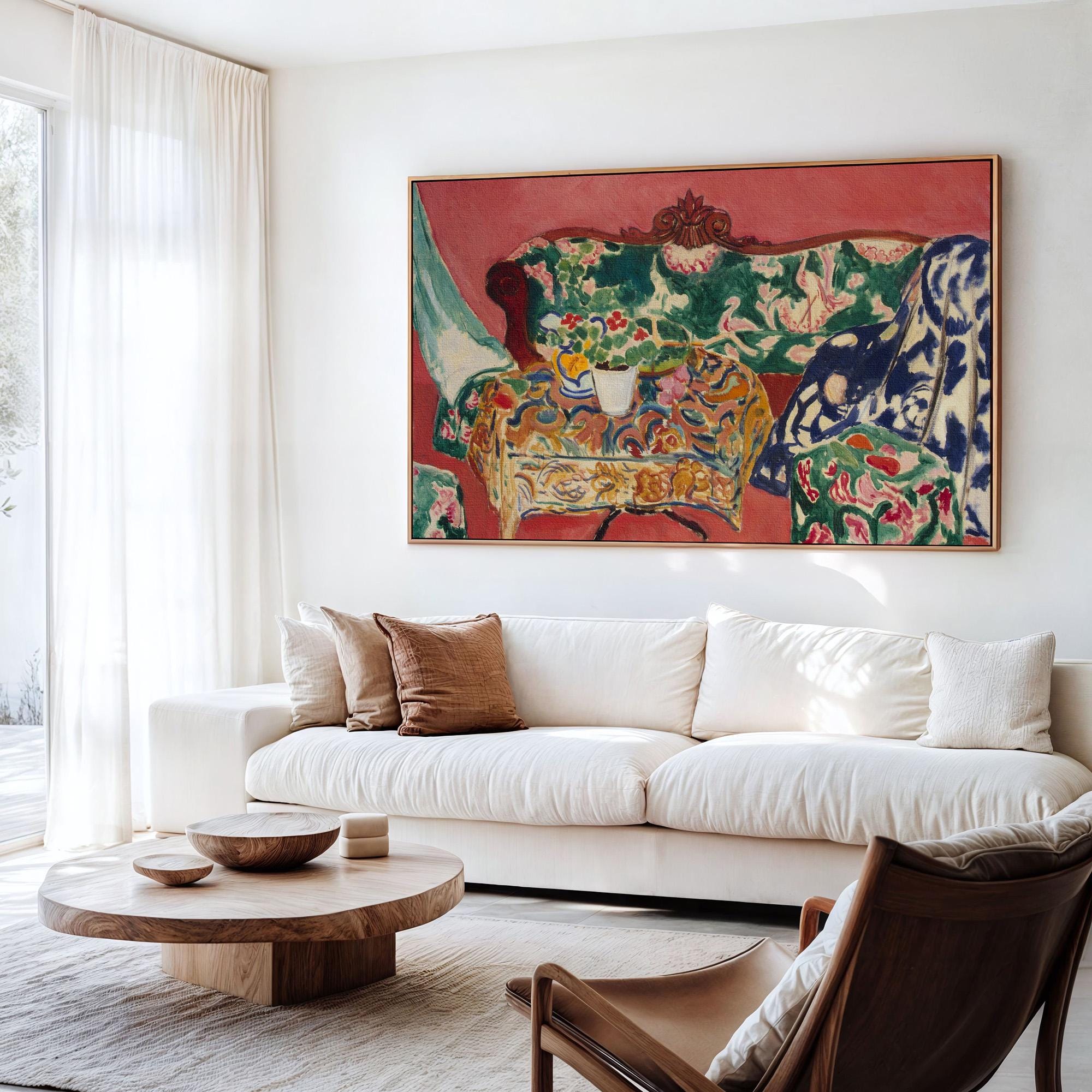 Henri Matisse, Seville Still Life - 1911 Fauvist Interior Print, Decorative Wall Art, Spanish Still Life Poster, Colorfu