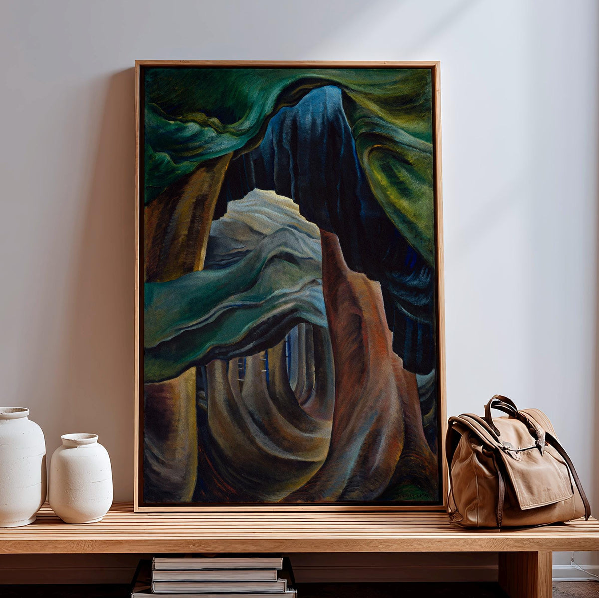 Emily Carr, Forest, British Columbia - 1931–32 Canadian Landscape Print, West Coast Forest Wall Art, Modern Nature Poste