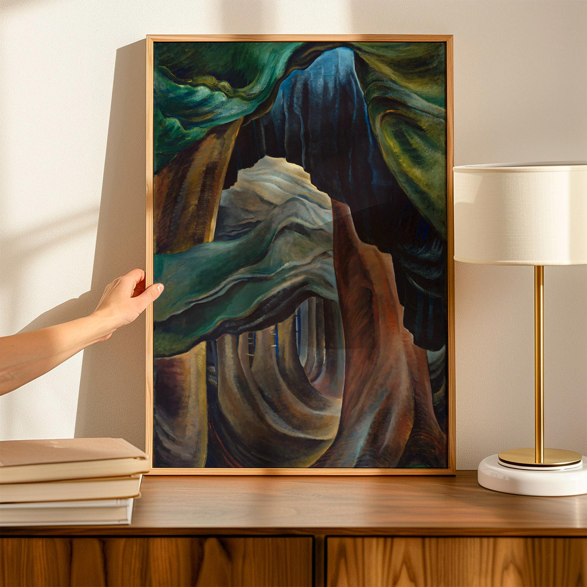 Emily Carr, Forest, British Columbia - 1931–32 Canadian Landscape Print, West Coast Forest Wall Art, Modern Nature Poste