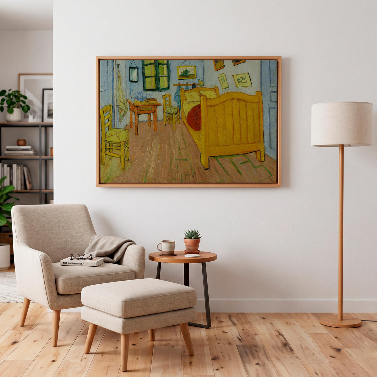 Vincent van Gogh Bedroom in Arles, Bedroom Wall Art, Blue Wall Art, Cottagecore Decor, Museum Canvas or Poster