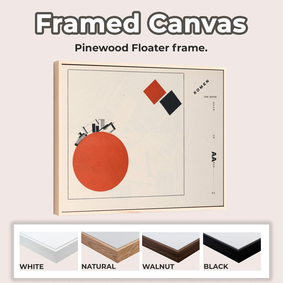 El Lissitzky, The Story of Two Squares (1922) - Suprematist Children’s Book Print, Geometric Abstract Art, Wall Decor