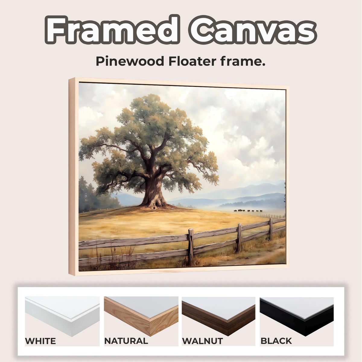 Rustic Wall Decor Old Barn Painting Canvas Print, Vintage Wood Background Large Wall Art, Decor Panoramic Living Room De