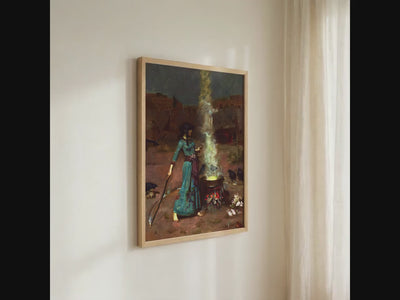John William Waterhouse, The Magic Circle - 1886 Pre-Raphaelite Witch Print, Sorceress Wall Art, Occult Fantasy Poster,V