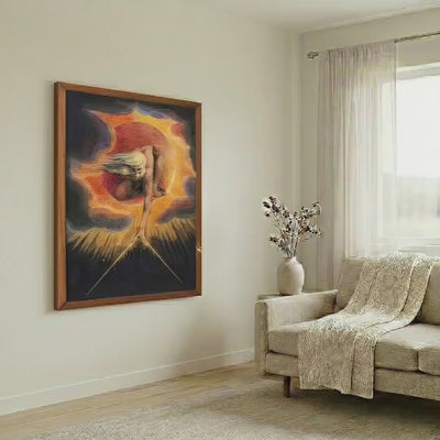 William Blake - The Ancient of Days. Bedroom decor, Print on canvas, Poster print, Giclee canvas, Canvas art print, Gall
